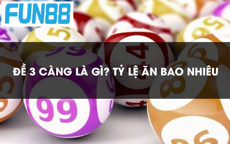 Tỷ lệ kết quả của đề 3 càng như thế nào?