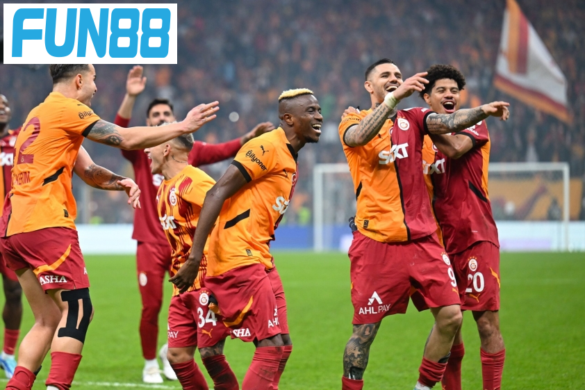 Galatasaray đang thể hiện sức mạnh vô đối tại giải vô địch quốc gia Thổ Nhĩ Kỳ (Ảnh: Daily).